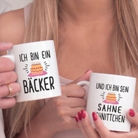 Tassen Set - Ich bin ein Bäcker