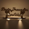 Teelichthalter - Beste Freundin