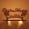 Teelichthalter - Beste Mama