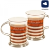 Teetassen-Set mit Gravur