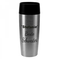 Thermobecher mit Gravur für Frauen