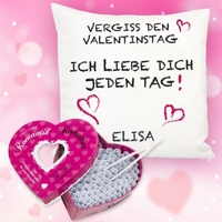 Valentinstags Set mit Liebes - Losbox