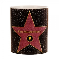 Walk of Fame - Personalisierte Tasse