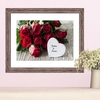 Wandbild - Rote Rosen