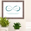 Wandbild - Unendlichkeit mit Personalisierung
