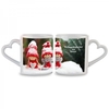 Weihnachtsbecher mit Name