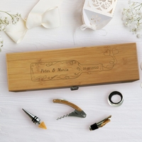 Weinset mit Personalisierung für Paare