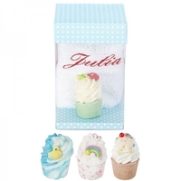 Wellness-Set mit verspielter Badepraline