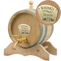 Whiskyfass mit Gravur