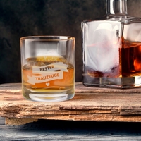 Whiskyglas - Bester Trauzeuge mit Personalisierung