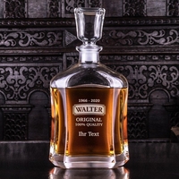 Whiskykaraffe Original mit Wunschtext
