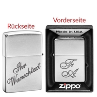 Zippo mit Gravur