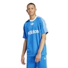 Adidas Adicolor T-Shirt Shirts für Herren Blue Bird / White