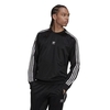 Adidas Classics Trefoil High-Shine Sweat Pullover für Herren Schwarz