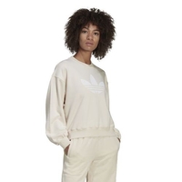 Adidas Crew Sweat Pullover für Damen Beige