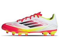 Adidas F50 League MG Fußballschuhe für Unisex Cloud White / Core Black / Solar Yellow