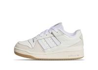Adidas Forum Low J Sneaker für Kinder Chalk White / Cloud White