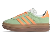 Adidas Gazelle Bold Sneaker für Damen Semi Green Spark / Orange