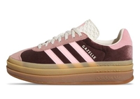 Adidas Gazelle Bold Sneaker für Damen Shadow Brown / Glow Pink