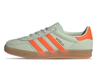 Adidas Gazelle Indoor Sneaker für Damen Lind Green / Solar Orange