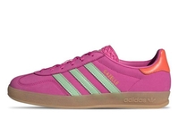 Adidas Gazelle Indoor Sneaker für Damen Semi Lucid Fuchsia / Semi Green Spark / Signal Coral