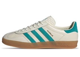 Adidas Gazelle Indoor "Amalfi Days" Sneaker für Unisex Chalk White / Hi-res Aqua