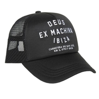 Deus Ibiza Trucker Cap Caps für Unisex Schwarz