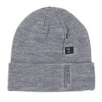 Djinns Basic Beanie Lorem Ipsum Mützen/Beanies für Unisex Grau