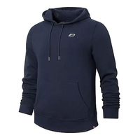New Balance Logo Hoodie Hoodies für Herren Blau