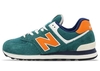 New Balance U574DI2 Sneaker für Herren Grün