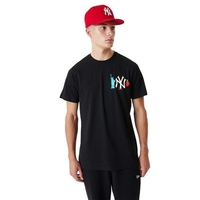 New Era Shirts für Herren Schwarz