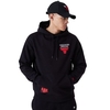 New Era Chicago Bulls Hoodie Hoodies für Herren Schwarz
