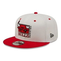New Era Chicago Bulls NBA Logo 9Fifty Cap Caps für Unisex Weiß