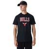 New Era Chicago Bulls Tee Shirts für Herren Schwarz