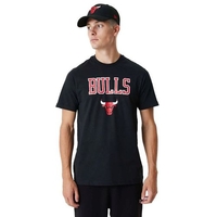 New Era Chicago Bulls Tee Shirts für Herren Schwarz