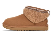UGG Classic Ultra Mini Maxi Curly Boots/Stiefeletten für Damen Chestnut
