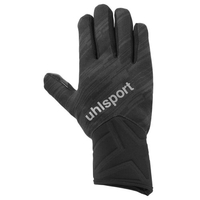 Uhlsport Nitrotec Spielerhandschuh Fußballbekleidung für Unisex Schwarz