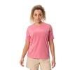 Vaude Mineo Stripped Tee Shirts für Damen Brick