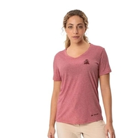 Vaude Skomer Print Tee III Shirts für Damen Brick