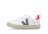 Veja V-10 LACES CWL Sneaker für Kinder White/grey/pink