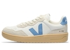 Veja V-90 Leather Sneaker für Herren Extra White / Aqua / Natural