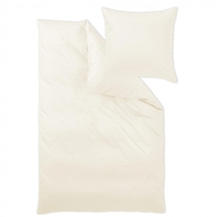 Curt Bauer Uni-Mako-Satin Bettwäsche Champagner 240x220+2x40x80