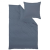 Curt Bauer Uni-Mako-Satin Bettwäsche Denim 135x200+40x80