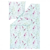 Estella Mako-Batist Bettwäsche Exquisit Elouise Aqua 135x200+80x80