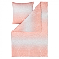Estella Mako-Interlock-Jersey Bettwäsche Atelier Neo Koralle 155x200+80x80