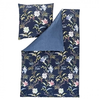 Estella Mako-Interlock-Jersey Bettwäsche Atelier Seraphina Nachtblau 135x200+80x80