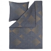 Estella Mako-Interlock-Jersey Bettwäsche Atelier Taro Schiefer 135x200+80x80