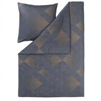 Estella Mako-Interlock-Jersey Bettwäsche Atelier Taro Schiefer 135x200+80x80
