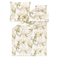 Estella Mako-Satin Bettwäsche Atelier Evia Reseda 135x200+80x80+40x80