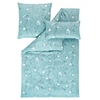 Estella Mako-Satin Bettwäsche Atelier Soraya Petrol 155x200+80x80+40x80
